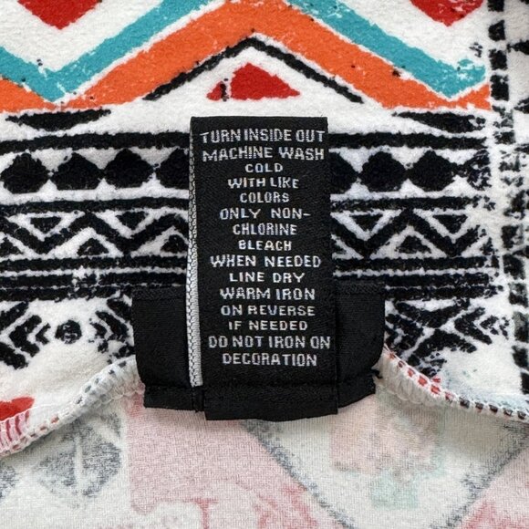 Rue 21 Womens Size XL Multicolor Aztec Print Maxi Skirt Stretch Wide Waistband - Picture 14 of 14